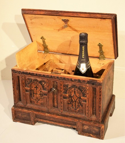 Louis XIV - Miniature chest- Jewelry box 18th century